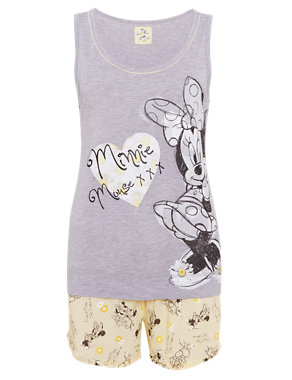 Minnie Mouse Shortie Pyjamas Image 2 of 6