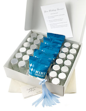 Mint Imperials Wedding Favours with Blue Ribbon - Pack of 25 Image 2 of 6