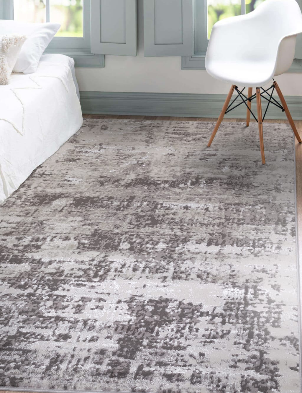 Grey 2025 abstract rug