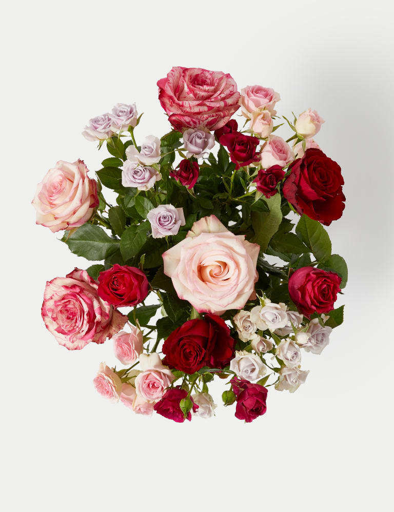 Bright Rose, Germini & Stocks Bouquet