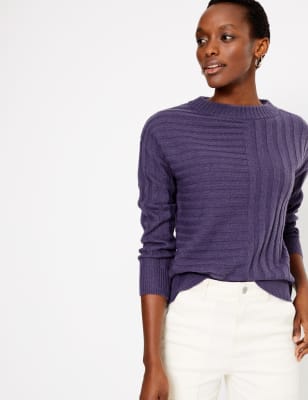 Mixed Stitch Jumper M S Collection M S
