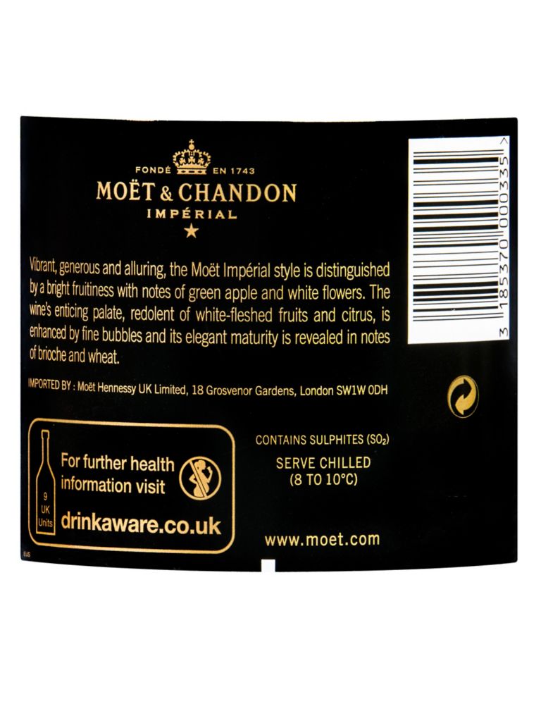 Moët et Chandon Brut Impérial Champagne - Single Bottle 3 of 3