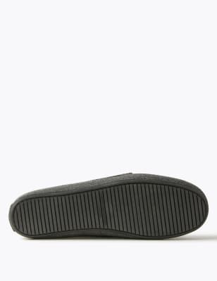 marks and spencer mens moccasin slippers