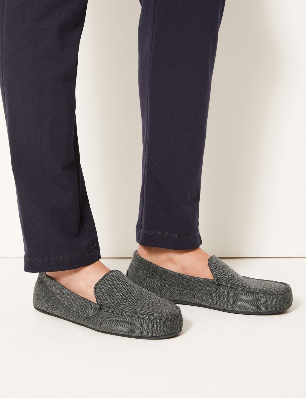 Moccasin Slippers with Thermowarmth™ | M&S Collection | M&S