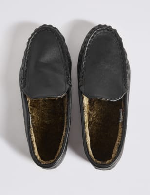 Thinsulate moccasin slippers new arrivals