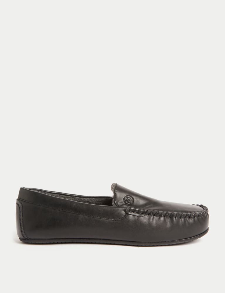 Marks and spencer mens slippers sale top