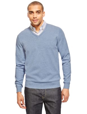 jumper with shirt collar