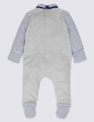 bow tie sleepsuit
