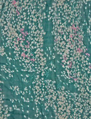 Modal Blend Eden Speckle Print Scarf Image 2 of 3