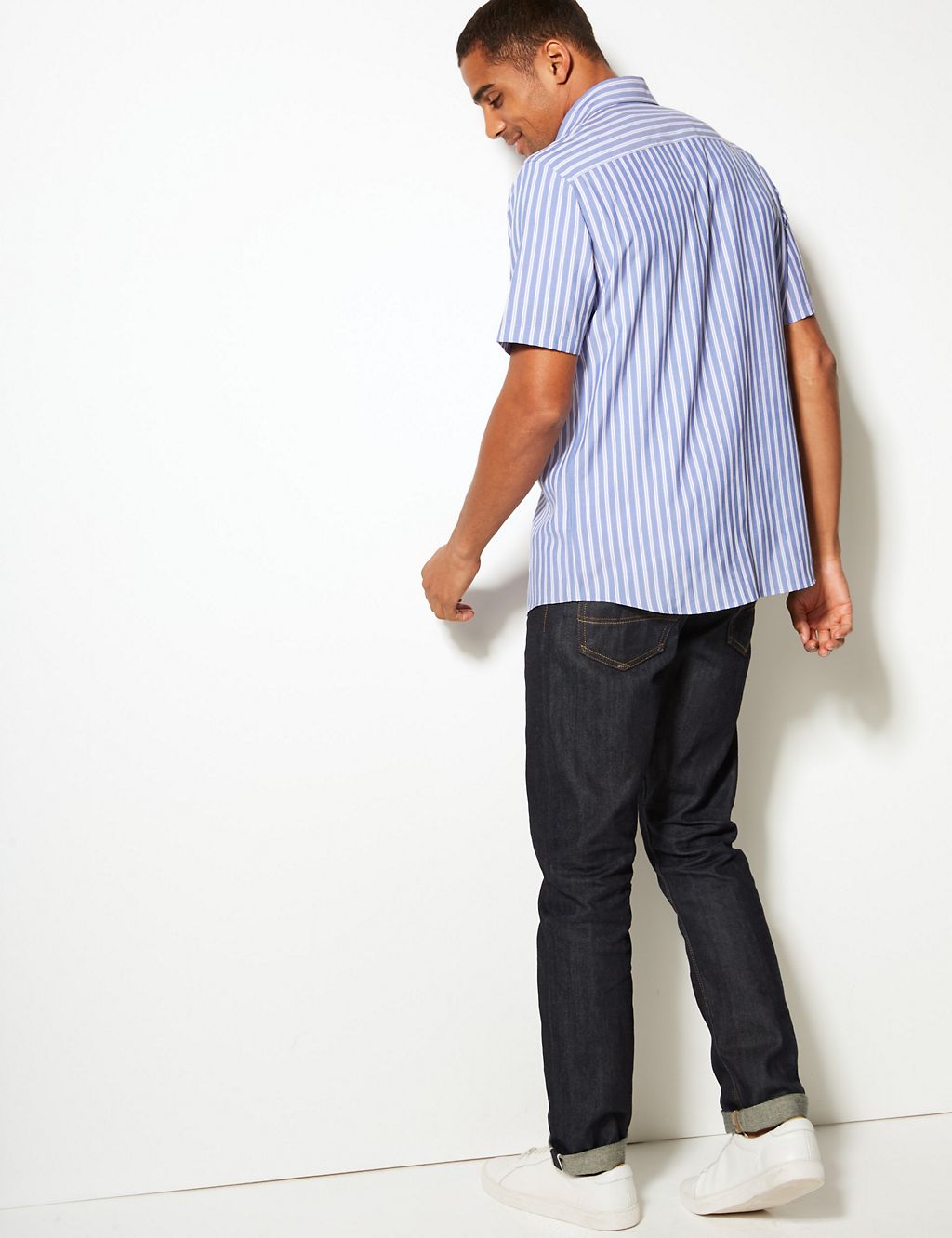 Modal Blend Striped Shirt 4 of 4