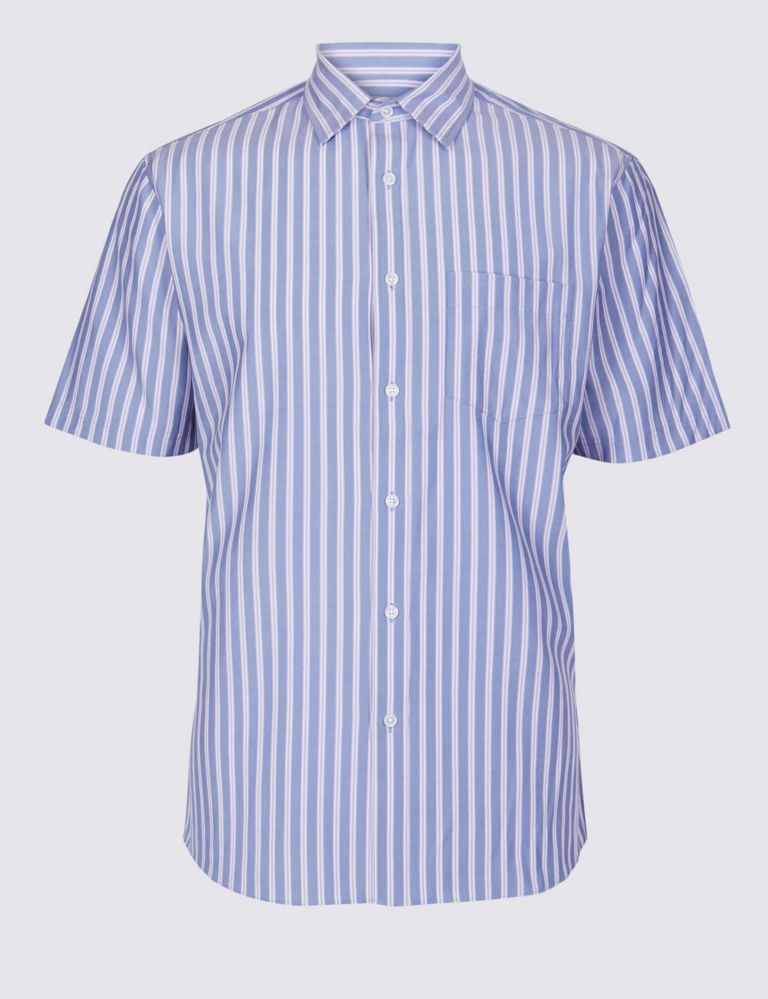 Modal Blend Striped Shirt 2 of 4