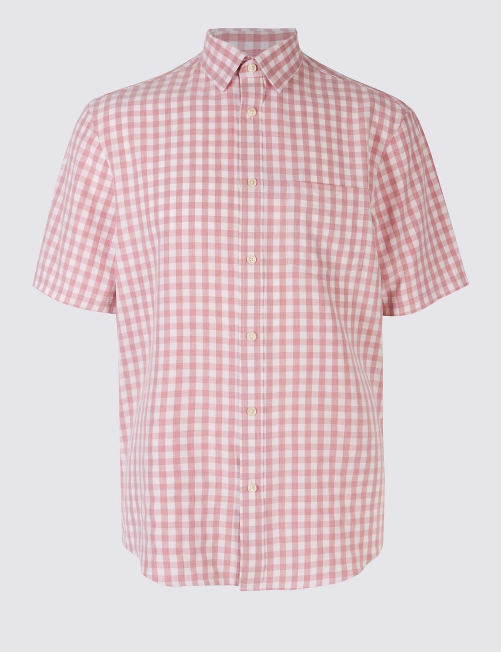Modal Rich Checked Shirt with Pocket 1 of 5