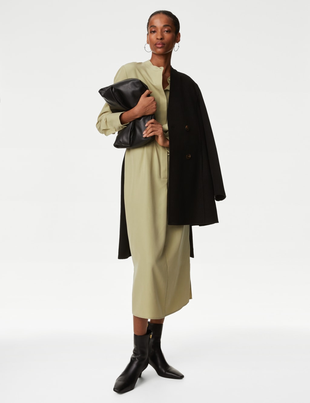 Midaxi store shirt dress