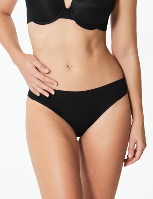 m&s black bikini