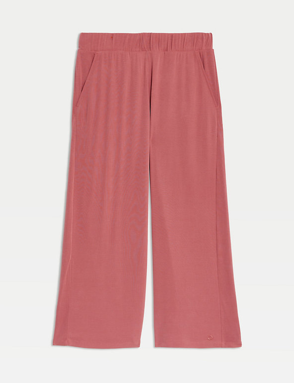 Modal Rich High Waisted Wide Leg Culottes Image 1 of 2