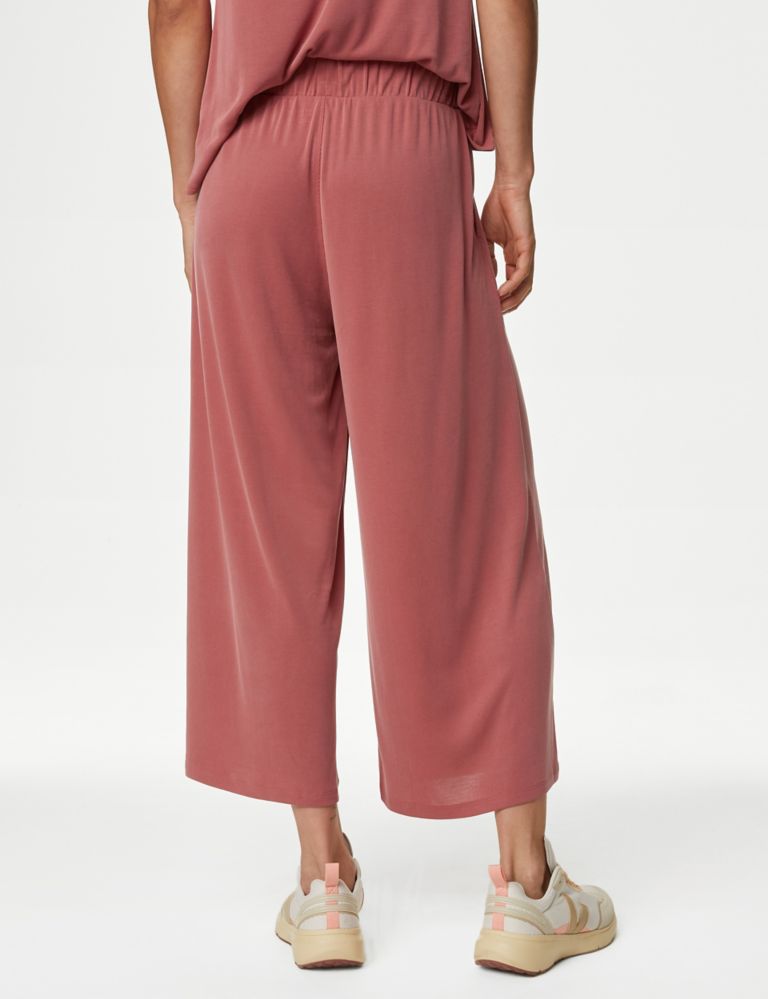 Modal Rich High Waisted Wide Leg Culottes 5 of 6