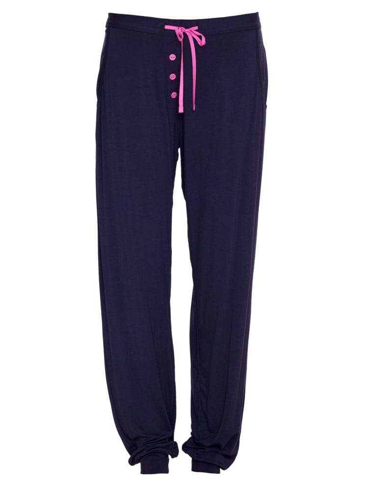 Cuffed hem pyjama bottoms best sale