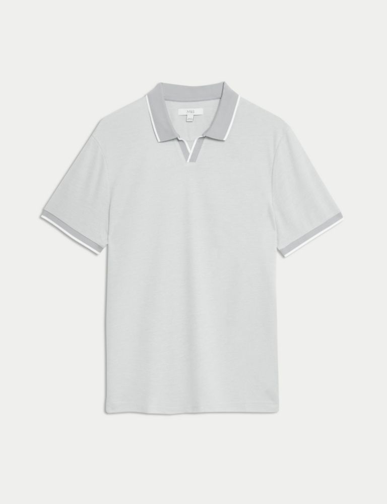 Modal Rich Revere Polo Shirt 2 of 5
