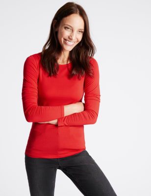 m&s womens long sleeve t shirts