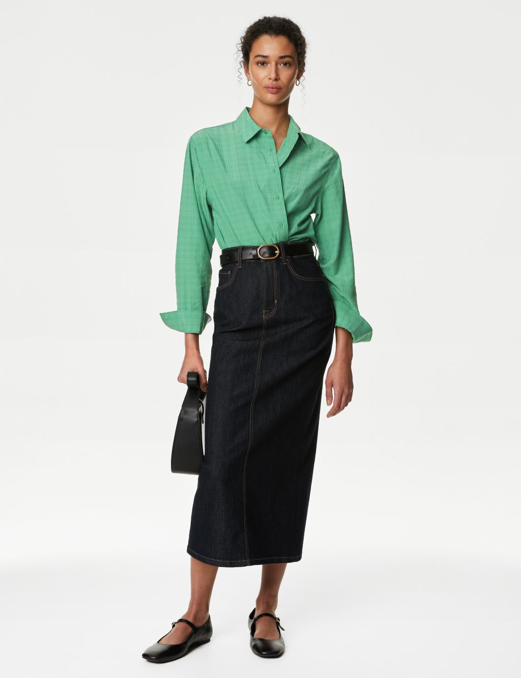 Modal Rich Textured Shirt | M&S Collection | M&S