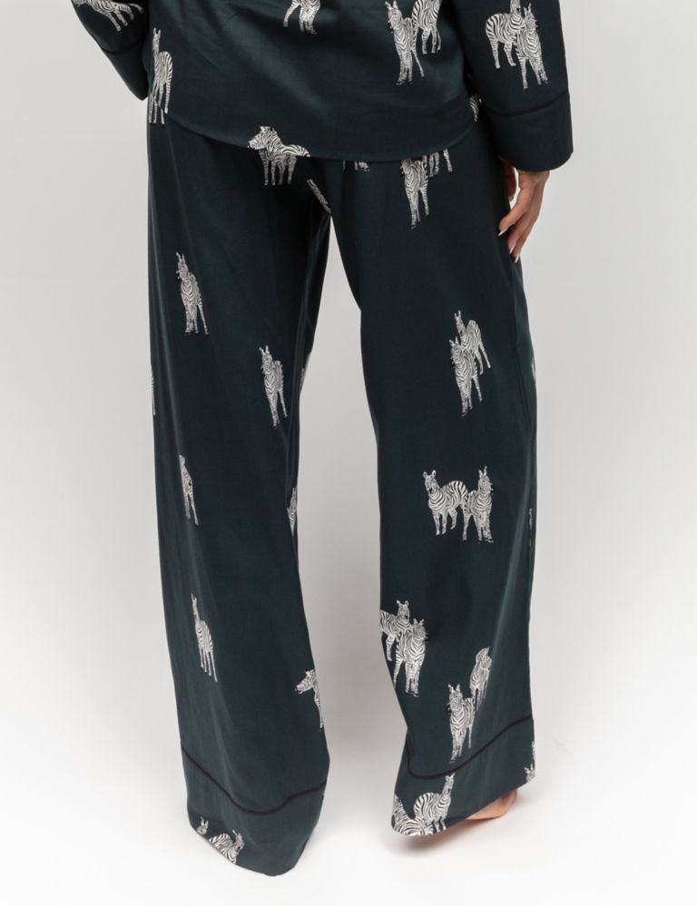 Modal Black Pajama Pants