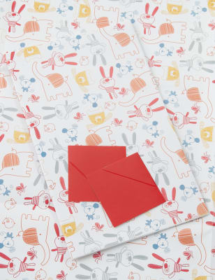 Modern Baby Wrapping Paper M&S