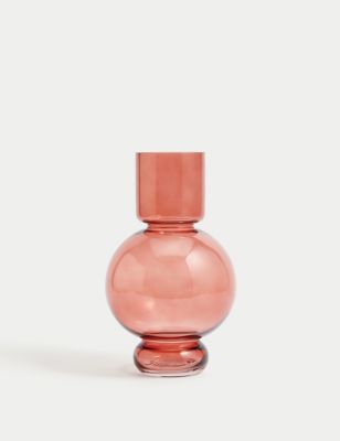 Modern Glass Cylinder Vase Image 2 of 5