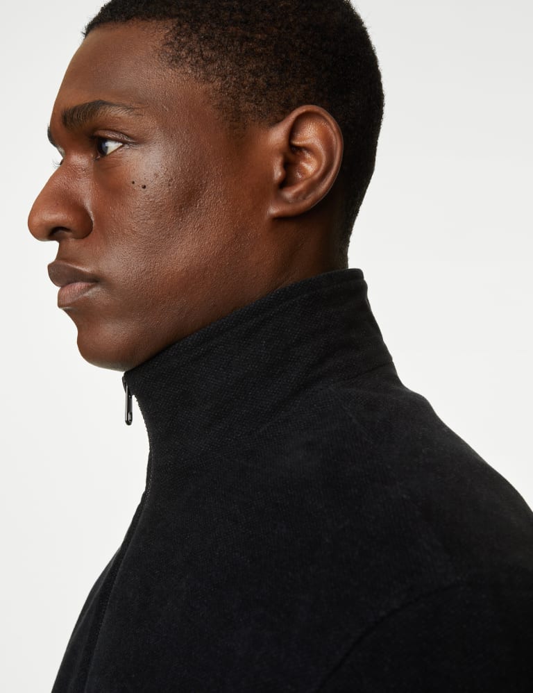 Moleskin Bomber Jacket