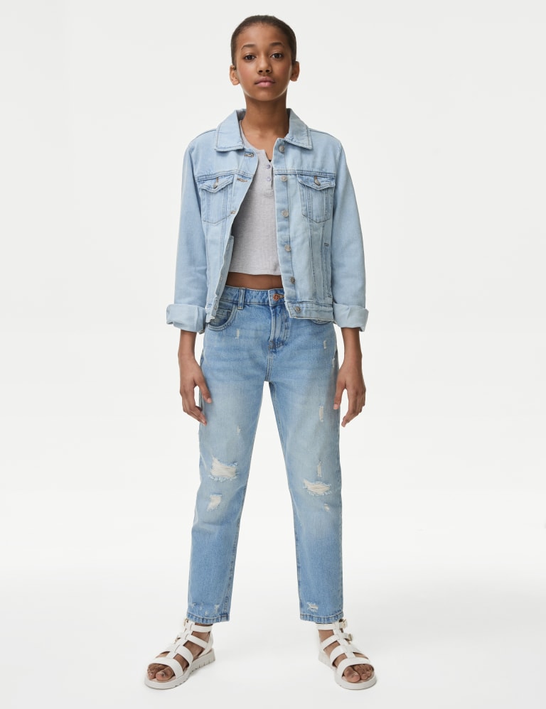Light denim boyfriend new arrivals jeans