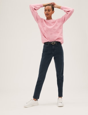 marks and spencer mom high waisted jeans