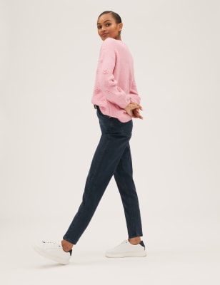 marks and spencer mom high waisted jeans