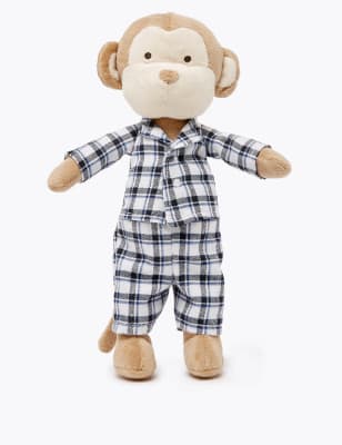 soft toy monkey marks and spencer