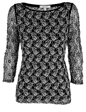 Mono Floral Lace Top Image 2 of 7