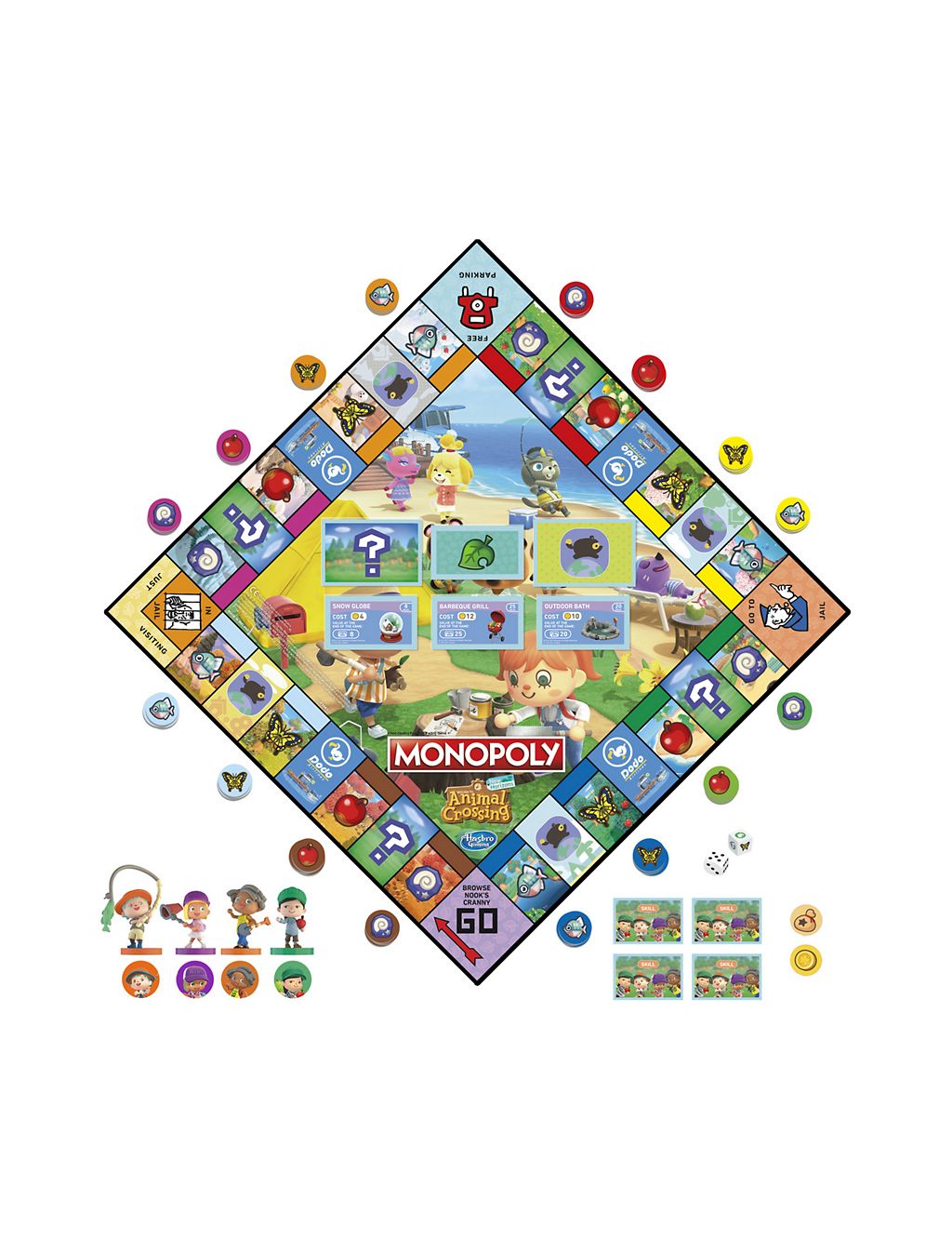 Monopoly Animal Crossing Board Game (8–12 Yrs) 2 of 9