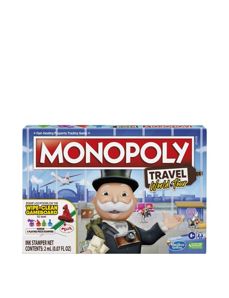 Monopoly Travel World Tour Board Game (8+ Yrs) 1 of 10