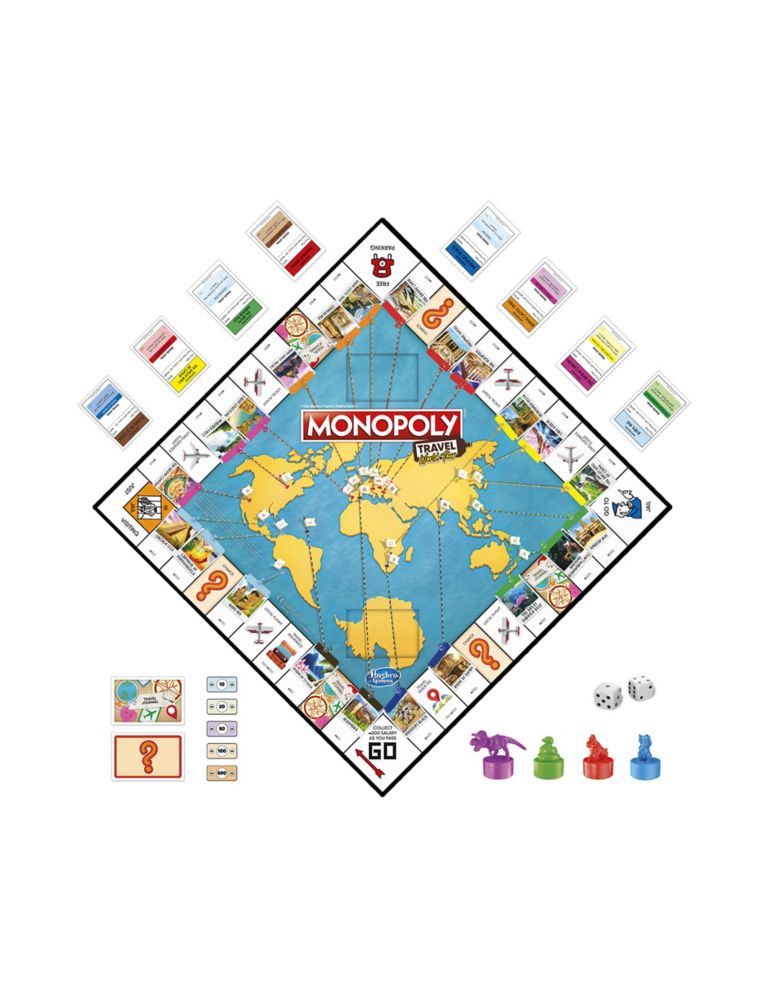 Monopoly Travel World Tour Board Game (8+ Yrs) 7 of 10