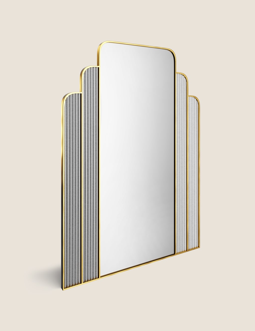 Monroe Large Rectangular Wall Mirror M&S Collection M&S