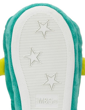 Monster Appliqué Slippers (Younger Boys) Image 2 of 4