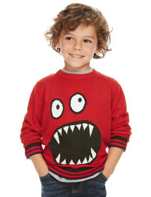 Monster 2025 print jumper