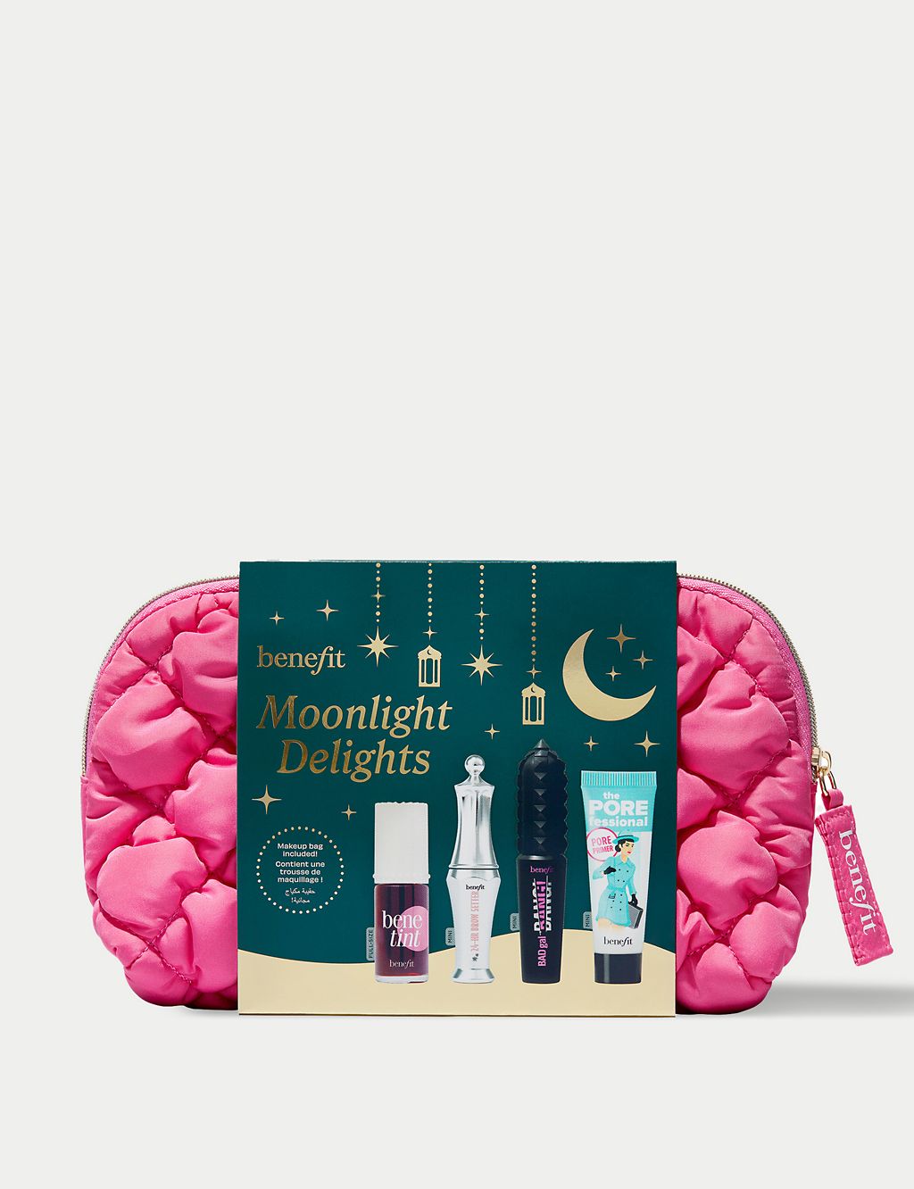 Moonlight Delights Benetint, 24hr Brow Setter, BadGal Bang and Porefessional Gift Set worth £67 21ml 3 of 6