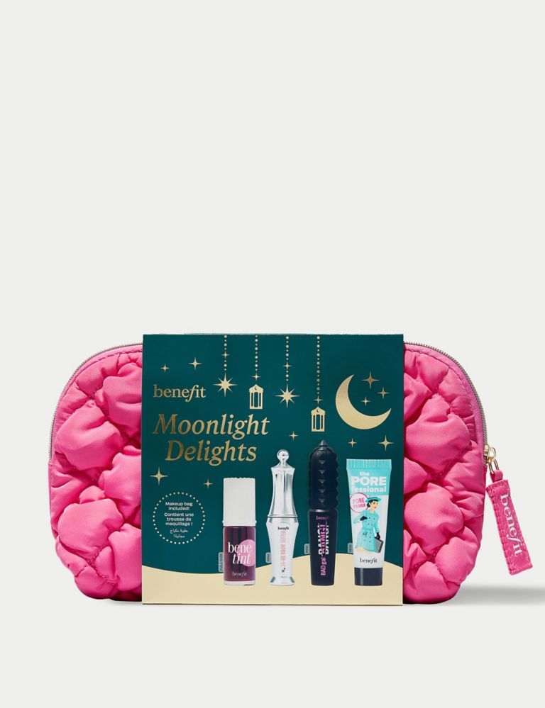 Moonlight Delights Benetint, 24hr Brow Setter, BadGal Bang and Porefessional Gift Set worth £67 21ml 1 of 6