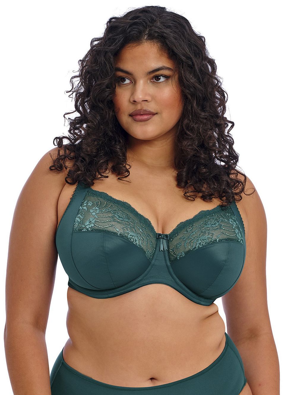 Morgan Lace Wired Side Support Bra DD-K 3 of 5