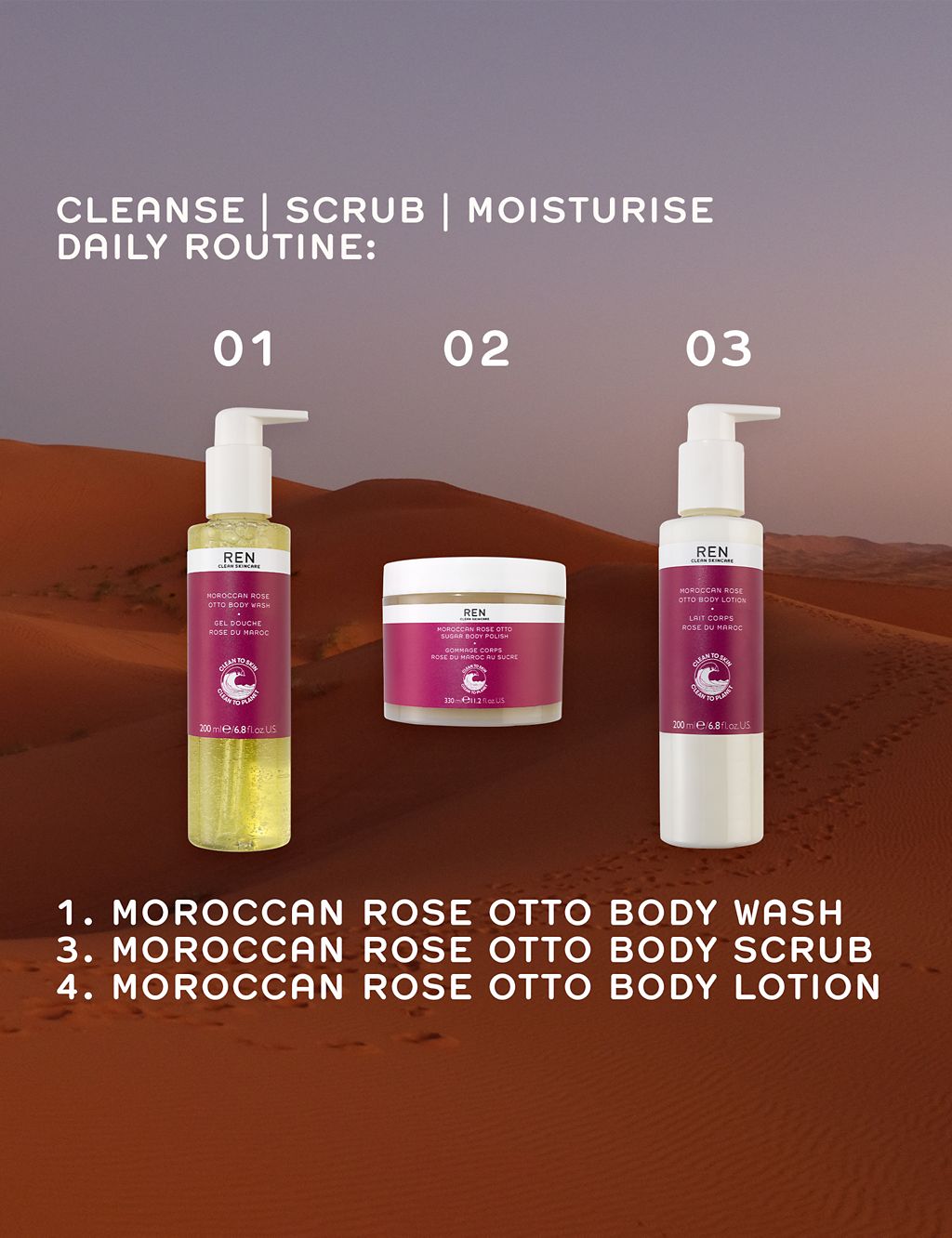 Moroccan Rose Otto Body Cream 200ml 5 of 5