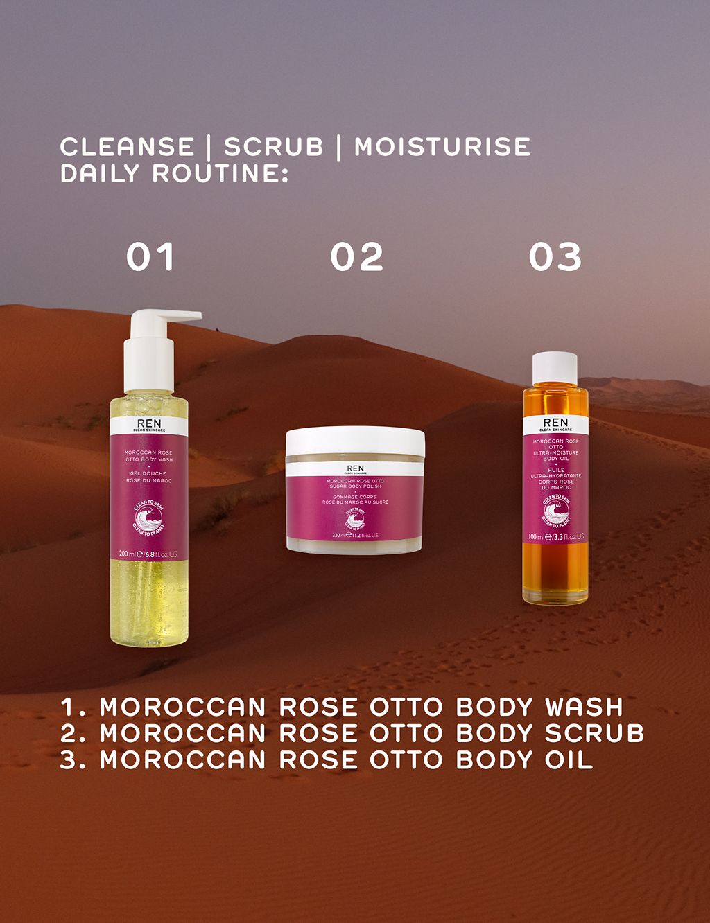 Moroccan Rose Otto Ultra-Moisture Body Oil 100ml 5 of 5
