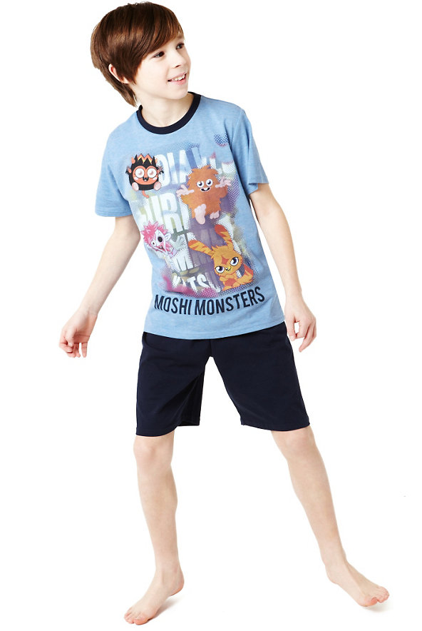 Moshi Monsters Short Pyjamas Image 1 of 1
