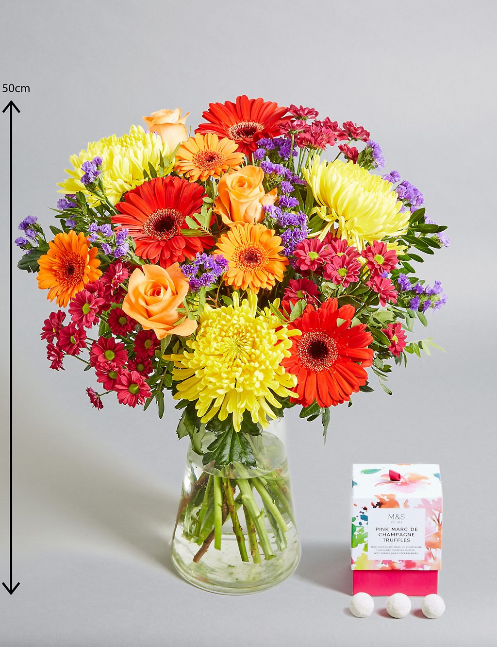 Mother’s Day Bright Bouquet with Free Chocolates Worth £6 2 of 7