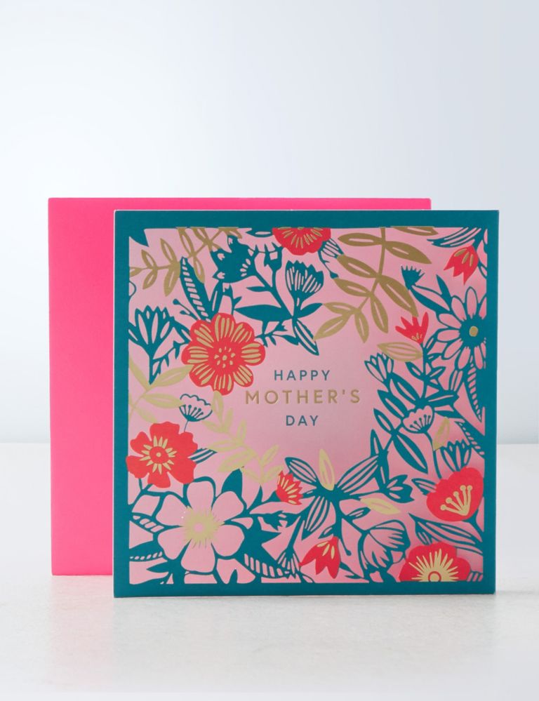 Mother's Day Card - Floral Design 1 of 6