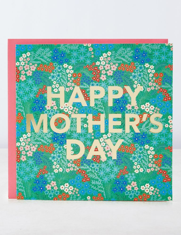Mother's Day Card - Floral Design 1 of 5