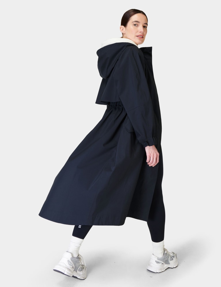 Motion Hooded Longline Parka Sweaty Betty M S