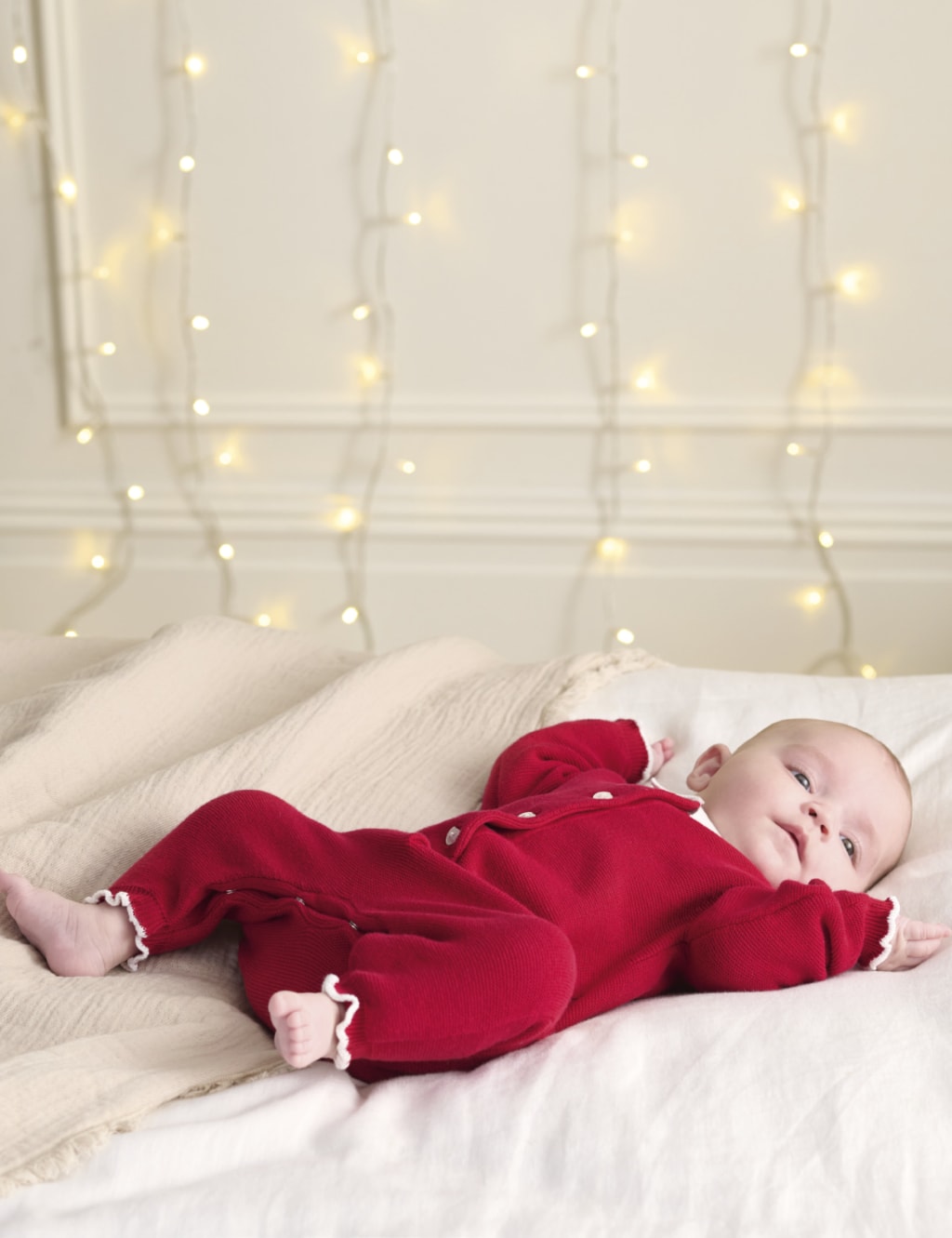 Mrs Santa Christmas Knitted Romper (018 Mths) Mamas & Papas M&S